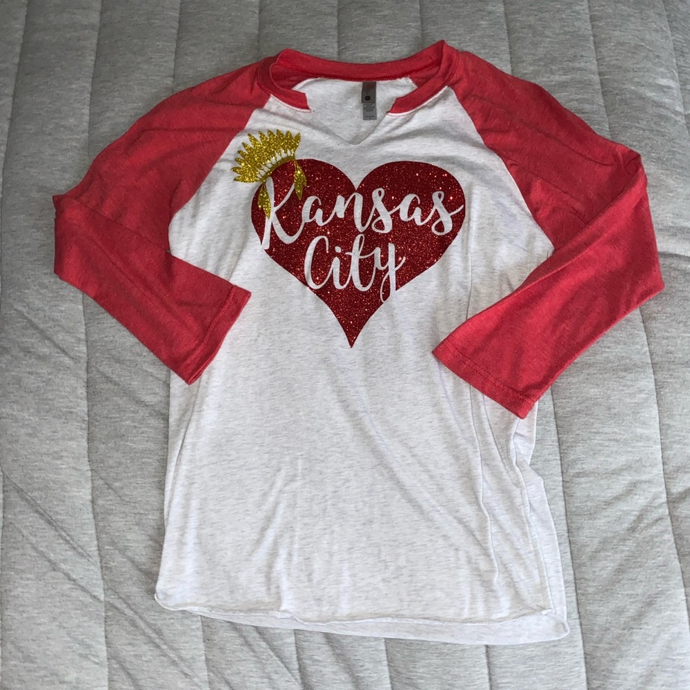 Kansas City chiefs women’s 3/4 sleeve shirt